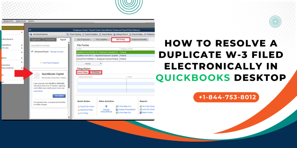 Duplicate W‑3 Filed