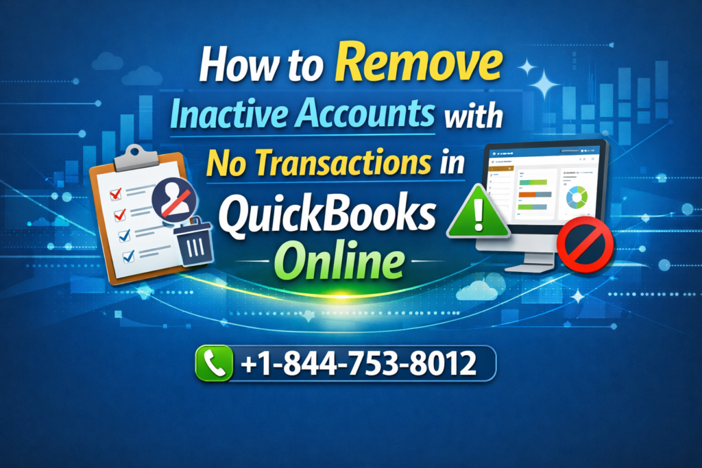 Inactive Accounts in QuickBooks Online